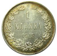 1 Markka 1915 - Rosja / Finlandia