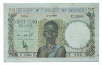 25 Francs 1948 - Afryka Zachodnia