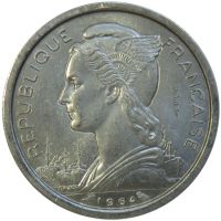 1 Franc 1964 - Komory - essai / próba
