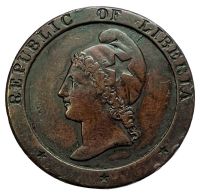 2 Cents 1862 - Liberia