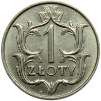 1 Złoty 1929 - Polska